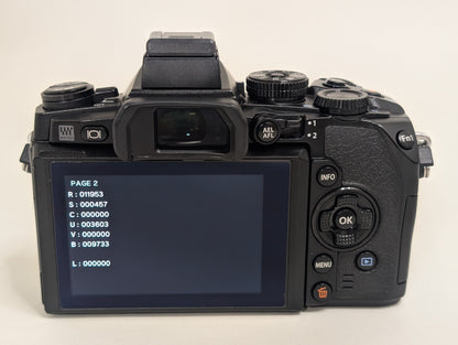 [Mint+ in BOX] OLYMPUS OM-D E-M1 Black 12-50mm EZ Lens kit Ship from US OR