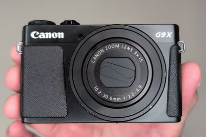 [Mint+++ in BOX] Canon PowerShot G9X 20.2MP Black Compact Digital Camera US Ship