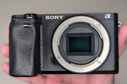 [US Duty Paid] Sony A6400 ILCE-6400Y Black w/ SELP1650 SEL55210 in BOX US Stock