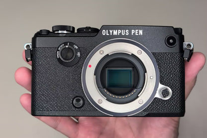 [Reserved] Olympus PEN-F 20.3MP Digital Mirrorless Black & 12mm f/2.0 Lens Kit