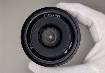 [Excellent+5] SONY 35mm F/1.8 SEL35F18 OSS AF Wide Angle Lens For E Mount USA