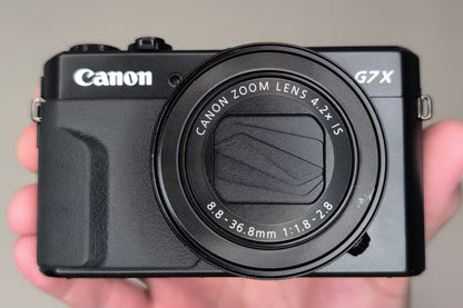 [US Duty Paid] Canon PowerShot G7X Mark II 20.1MP Compact Digital Camera US Ship