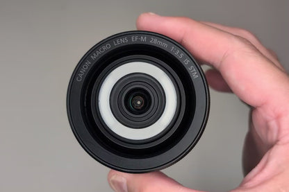 [Top Mint+++] Canon EF-M 28mm f/3.5 Macro IS  STM Macro Prime Lens Ship from US