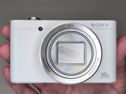[Mint+++ in BOX] SONY Cyber-Shot DSC-WX500 White Compact Digital Camera US Stock