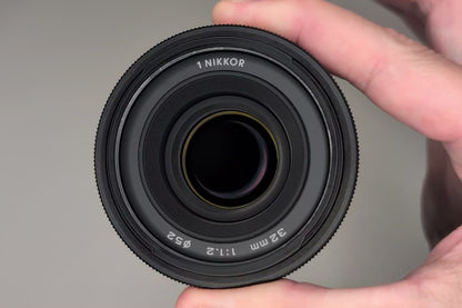 [Mint+++] Nikon 1 NIKKOR 32mm f/1.2 BLACK for Nikon CX Format RARE Ship from US