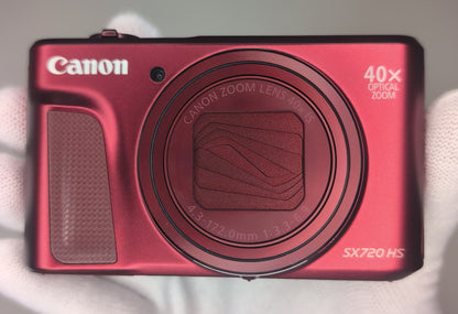 [Top Mint+++] Canon PowerShot SX720 HS RED 20.3MP Compact Digital Camera USA
