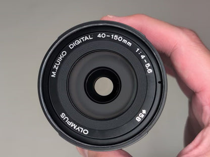 [Top Mint+] Olympus M.Zuiko Digital 40-150mm f/4-5.6 R ED Lens BLACK US Stock