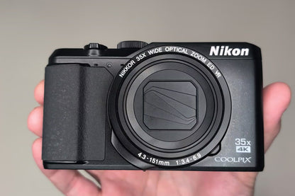 [Mint+ in BOX] Nikon COOLPIX A900 BLACK 20.3MP Compact Digital Camera US Ships