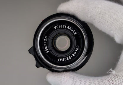 [Top Mint+++ in BOX] Voigtlander COLOR SKOPAR 35mm F/2.5 P II for M Mount JAPAN 