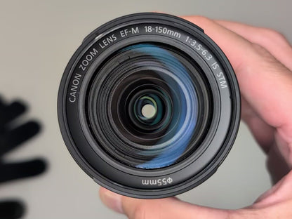 [Top Mint] Canon EF-M 18-150mm f/3.5-6.3 IS STM Graphite Zoom Lens US OR Stock
