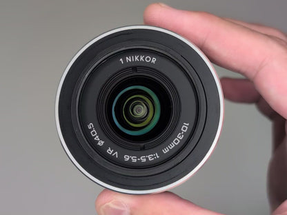 [Mint+] Nikon 1 NIKKOR 10-30mm & 30-110mm VR White W zoom Camera lens US Stock