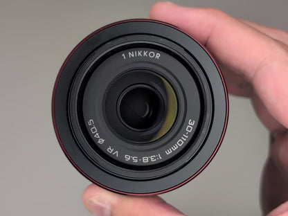 [Mint+++] Nikon 1 NIKKOR 30-110mm f/3.8-5.6 VR Red Zoom lens Ship from US OR