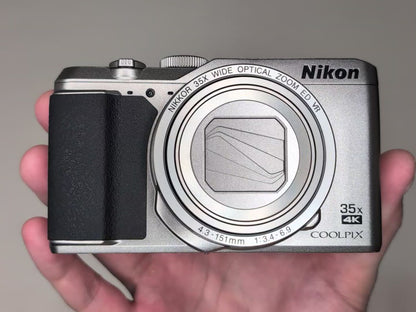 [Top Mint+ in BOX] Nikon COOLPIX A900 Silver 20.3MP Compact Digital Camera OR US
