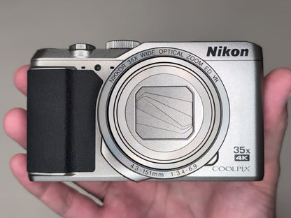 [Top Mint+ in BOX] Nikon COOLPIX A900 Silver 20.3MP Compact Digital Camera OR US