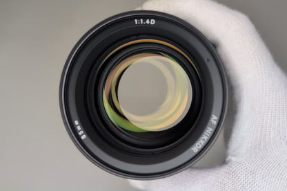 [Top Mint+++] Nikon AF Nikkor 85mm F/1.4 D IF Portrait Prime Lens F Mount USA
