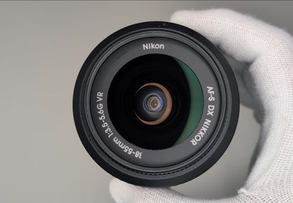 [Almost Mint] Nikon AF-S DX Nikkor 18-55mm F/3.5-5.6 G VR Zoom Lens From USA